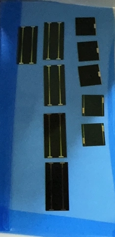 Custom-sized concentrator cell examples